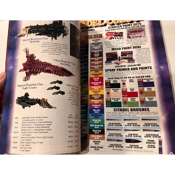 Games Workshop Citadel Miniatures 2000 Holiday Catalog Collectible Magazine 30pg - Picture 3 of 10